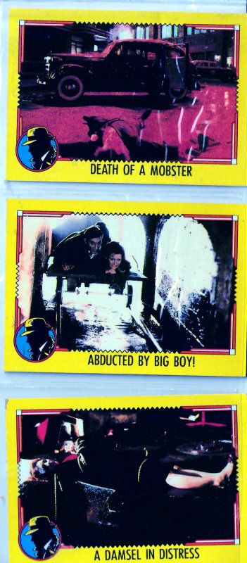 Dick Tracy/Kung Fu/Star Wars/Meteor Man Trading Cards