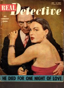 Real Detective Magazine June 1950- True Crime