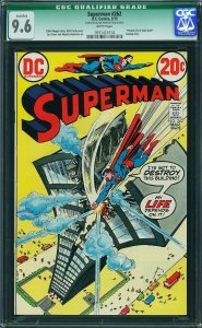 Superman #262 (1973) CGC 9.6 NM+