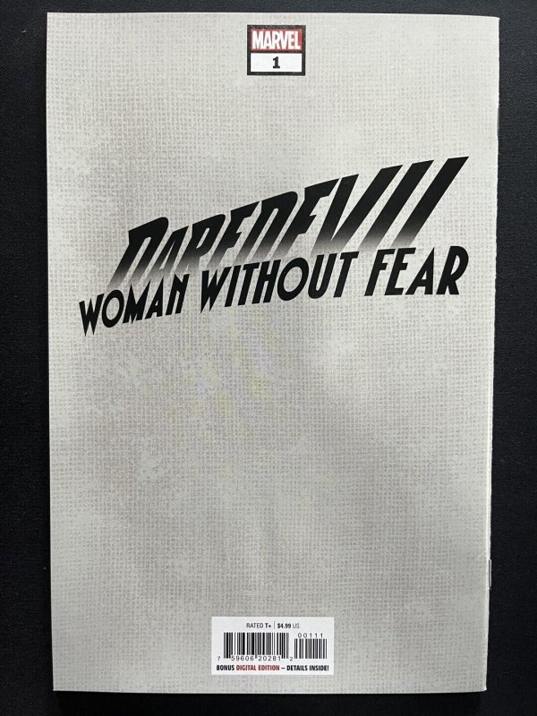 Daredevil Woman without fear #1 NM 2022 Marvel Comics C136A
