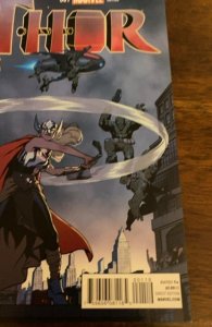 Thor #1 Mile High Comics Cover (2014)giant attacking Ribik cover