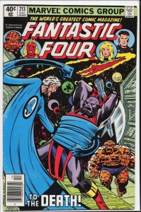 Fantastic Four #213 Direct Edition (1979) Fantastic Four