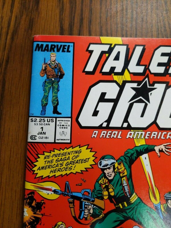 Marvel Comics Tales of G.I. Joe #1.  Newsstand.  VF+