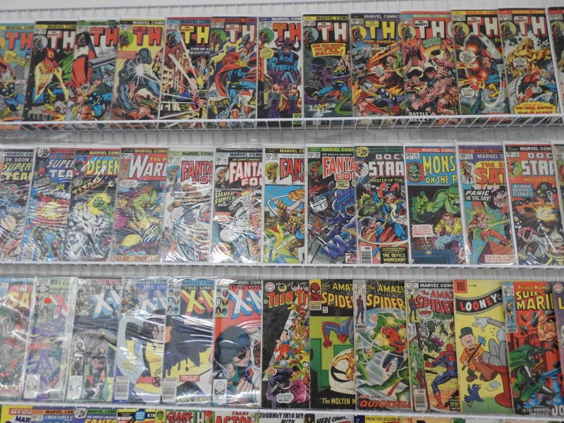 Huge Lot of Silver/Bronze Age Comics W/Thor, X-Men, Hulk+ See Description!!