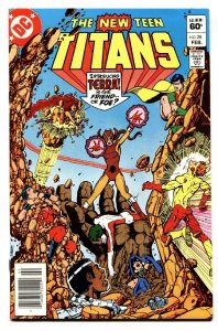 NEW TEEN TITANS #28-COMIC BOOK-First TERRA cover-DC nm-