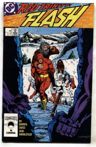 Flash #7--1988--First appearance of BLUE TRINITY/LADY FLASH--Comic Book