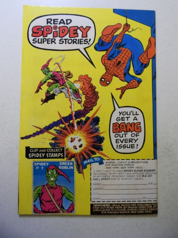 Spidey Super Stories #23 (1977) FN Condition