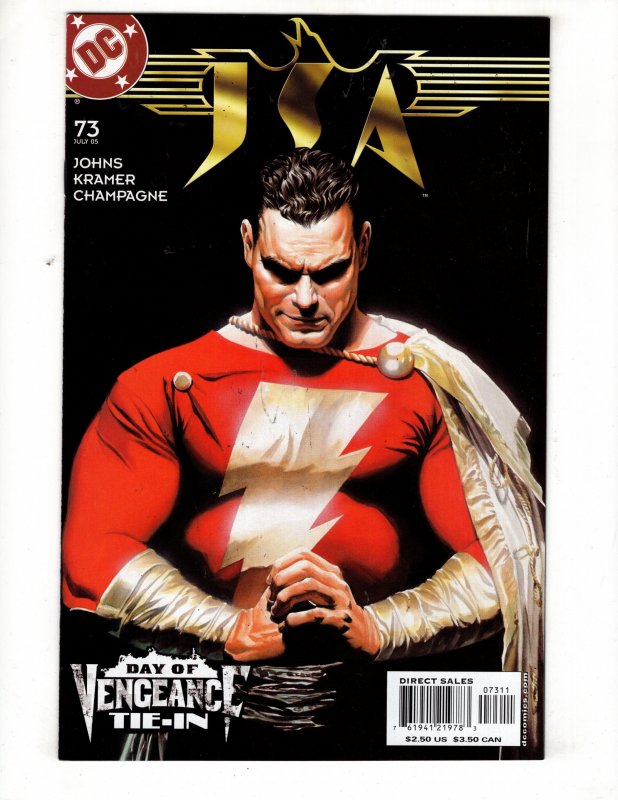 JSA #73 (2005) Alex Ross SHAZAM! Cover   / ID#743