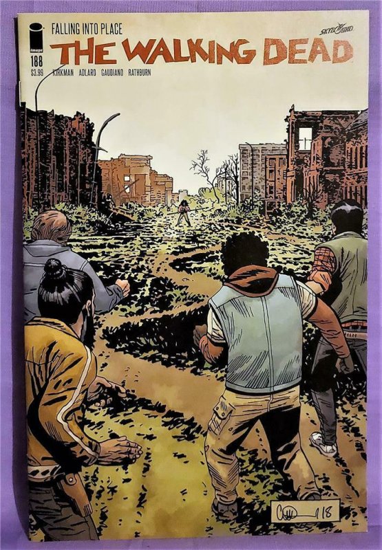 Robert Kirkman THE WALKING DEAD #188 Charlie Adlard PRINCESS (Image, 2017)!