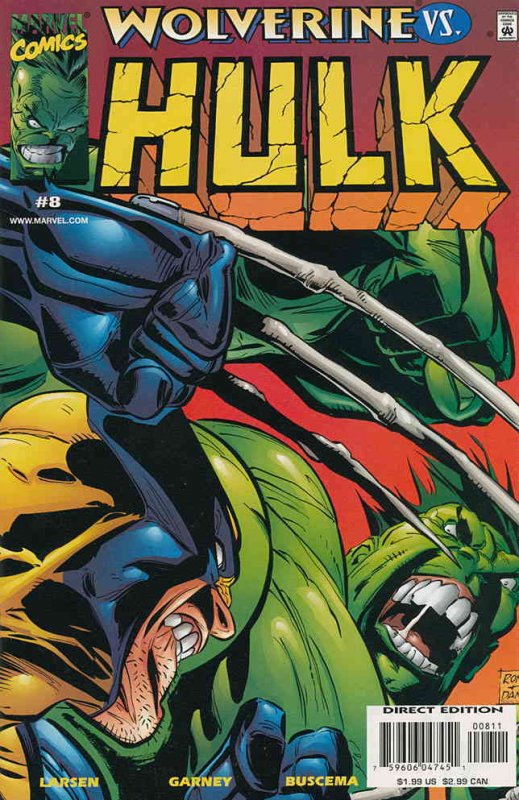 Hulk #8 FN ; Marvel | Wolverine