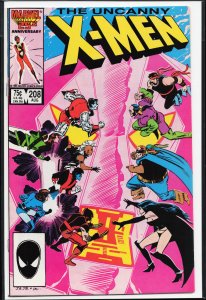 The Uncanny X-Men #208 (1986) X-Men