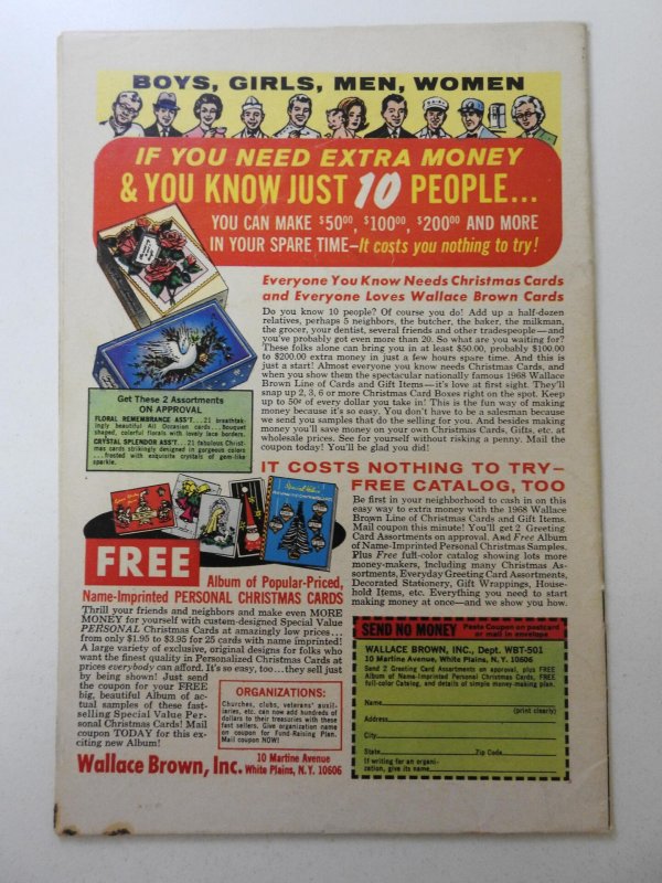 Nick Fury, Agent of SHIELD #5  (1968) Beautiful VG+ Condition!