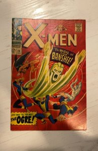 The X-Men #28 (1967)first app and origin of the Banshee -tanning/foxing