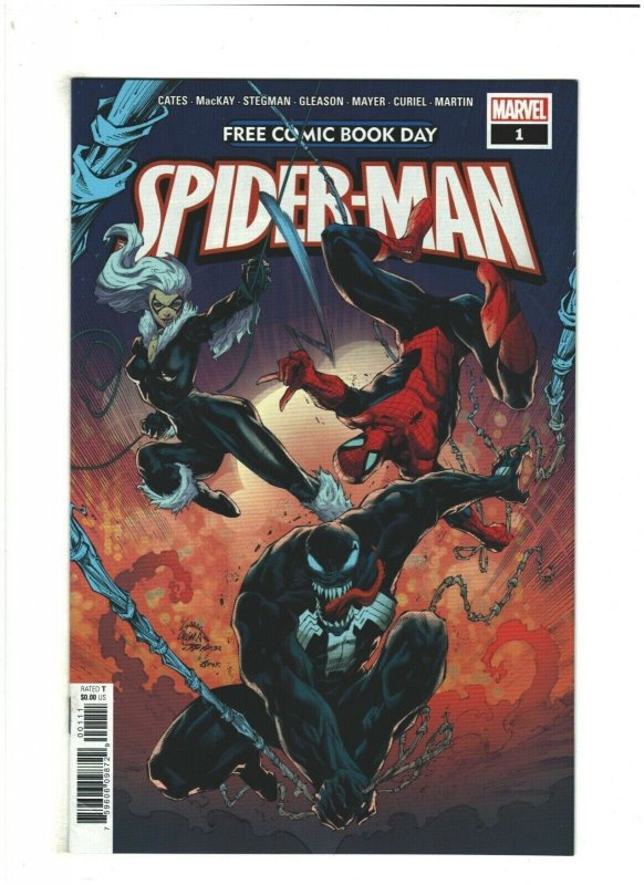 Spider-man Venom FCBD 2020 Marvel 2020 Virus app. Donny Cates NM- 9.2 