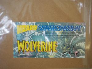 Wolverine 1/2 Wizard Magazine issue in  VF/NM condition. Unread . 1997