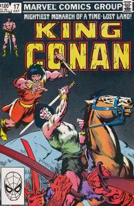 King Conan #17 FN ; Marvel