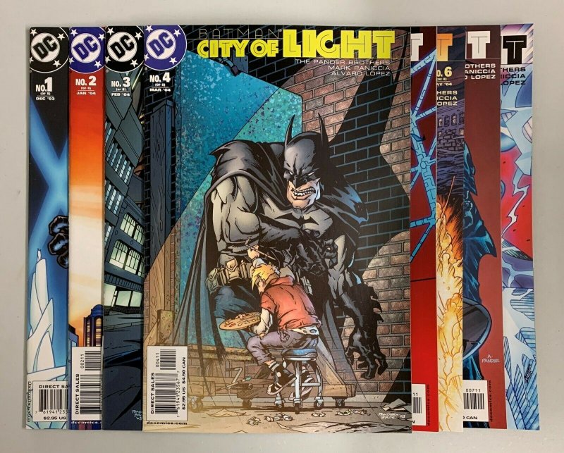 Batman City Of Light #1-8 Set (DC 2003) Pander Brothers Mark Paniccia (8.5+)