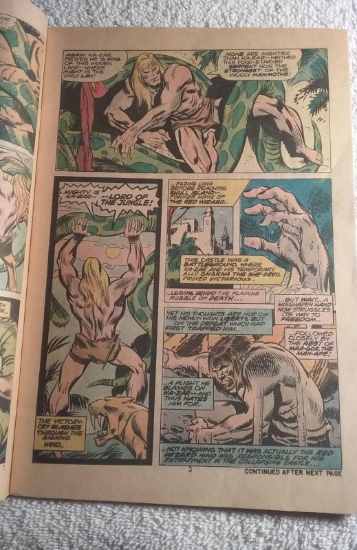 Ka-Zar #3 (1974)