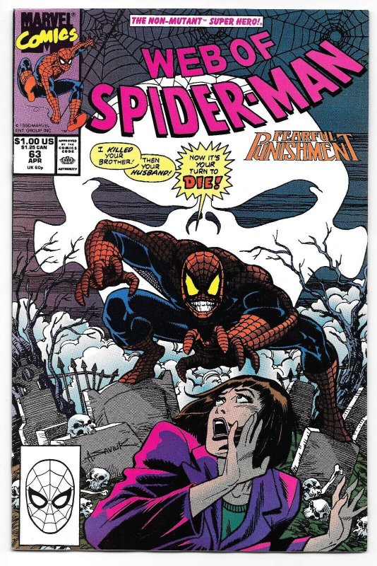 Web of Spider-Man #39 Direct Edition (1988)  Comic Books - Copper Age,  Marvel, Spider-Man, Superhero / HipComic