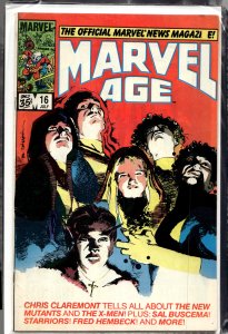 Marvel Age #16 (1984) Black Dragon