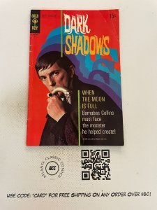 Dark Shadows # 5 FN Gold Key Comic Book 1970 Photo Cover TV Show 8 J221