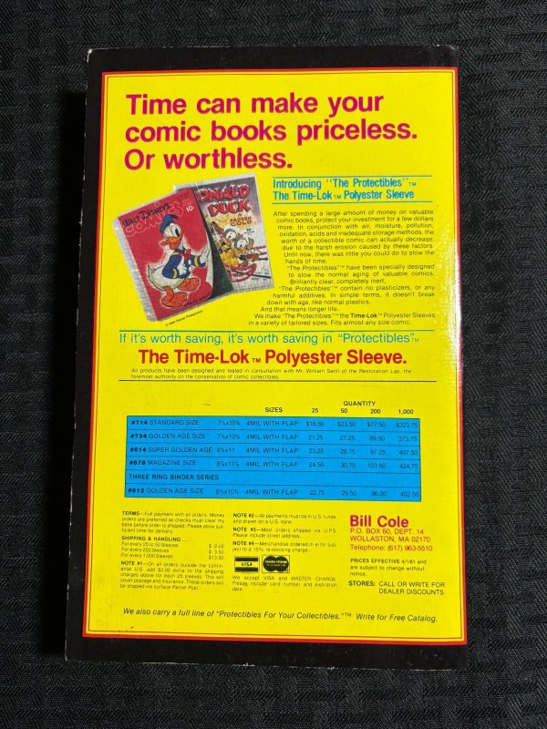 1981 Overstreet Comic Book Price Guide #11 SC VG/FN 5.0 Horror Cover