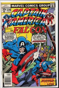 Captain America #220 (1978) Captain America and the Falcon