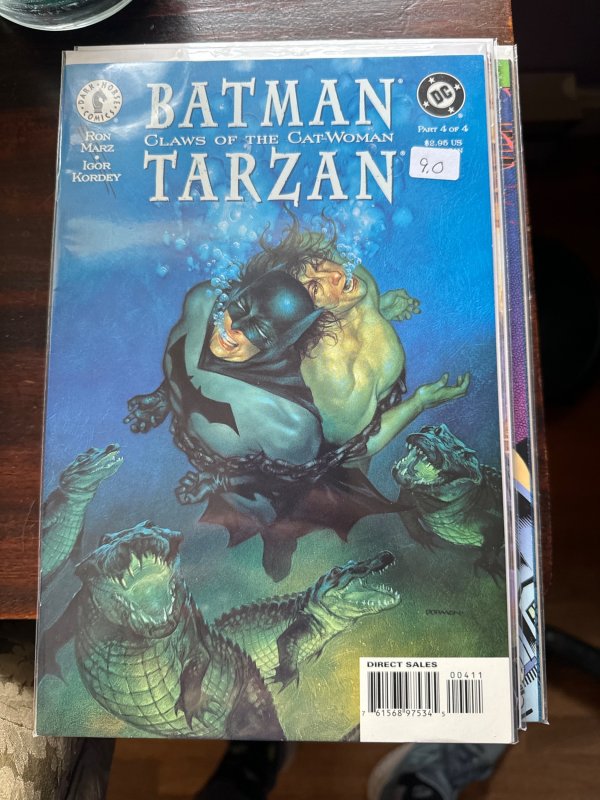 Batman/Tarzan: Claws of The Cat-Woman #4 (1999)