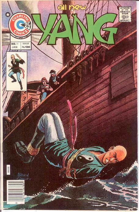 YANG (1973-1976 CH) 11 VF January 1976 COMICS BOOK