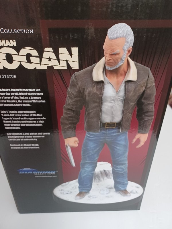 Marvel Premiere Collection Old Man Logan 12 Resin Statue -Diamond 48/3000- NEW