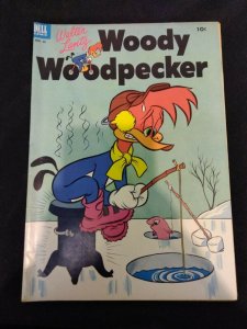 Walter Lantz Woody Woodpecker #16 1953 Dell Comics Iconic Ice Fishing Cover 
