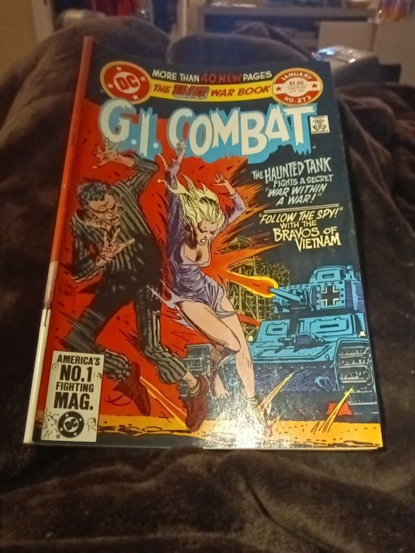 G.I. Combat #273, DC Comics, January 1984 Giant Sized Big War Book Joe Kubert Cv