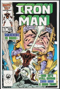 Iron Man #205 (1986) Iron Man