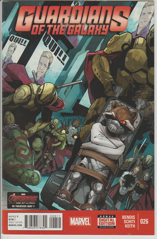 GUARDIANS OF THE GALAXY #26 - 2015 - MARVEL - BAGGED & BOARDED