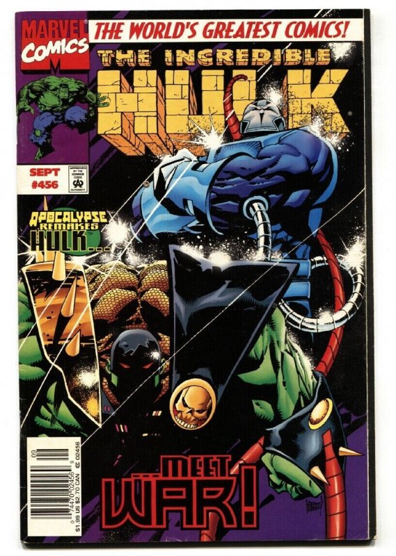 Incredible Hulk #456 1st appearance of the Hulk as War, a Horseman of Apocalypse 