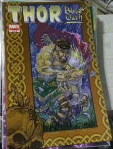 THOR -BLOOD OATH # 3  2005 marvel asgard odin thor vs hercules