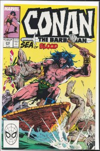 Conan the Barbarian #218 Direct Edition (1989) Conan