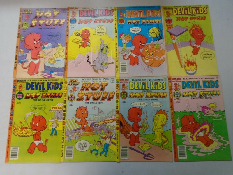 Bronze age Harvey Hot Stuff comic lot 24 different issues avg 5.0 VG FN