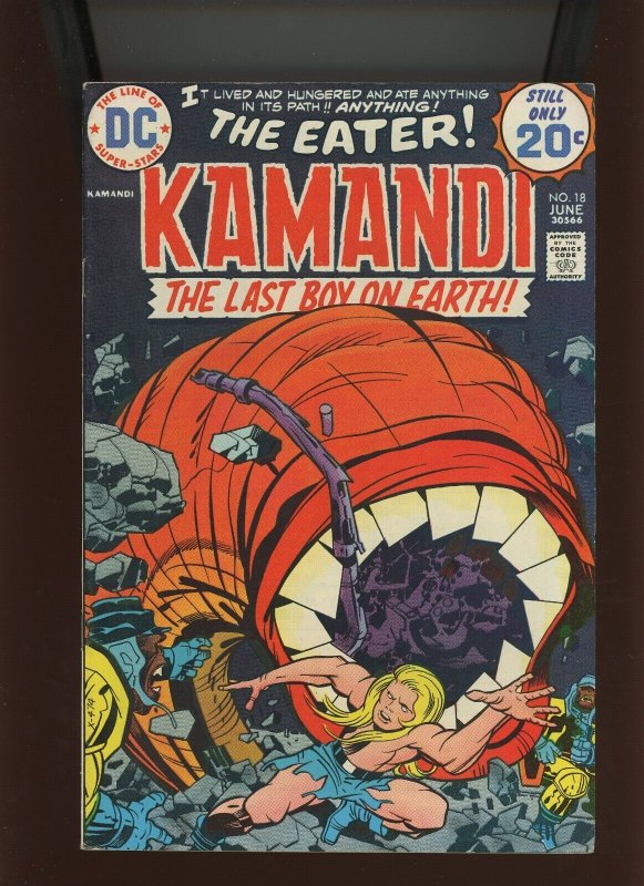 (1974) Kamandi, The Last Boy on Earth #18: BRONZE AGE! JACK KIRBY ART! (7.0/7.5)