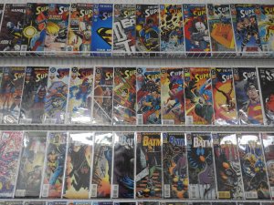 Huge Lot 130+ Comics W/ Batman, Miracle Man, Superman+ Avg VF- Condition!