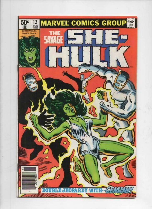 SHE-HULK #12 13 14, FN+, 3 issues in all, 1980 1 more Marvel in store