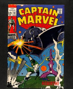 Captain Marvel (1968) #11