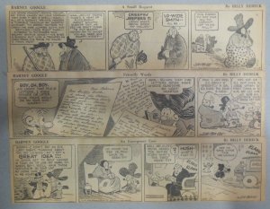 (320) Barney Google by Billy DeBeck 4/12/1935-4/18/1936 Size: 3 x 12 inches