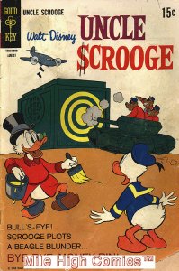 UNCLE SCROOGE (1962 Series) (GOLD KEY)  #76 Very Good Comics Book