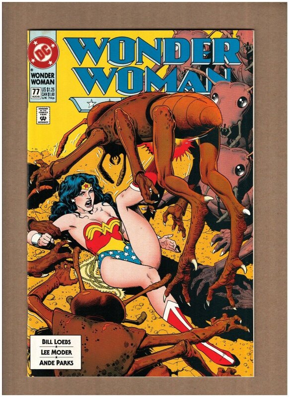 Wonder Woman #77 DC Comics 1993 Brian Bolland Cover NM- 9.2