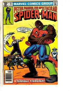 8 Spectacular Spider-Man Marvel Comic Books # 46 47 48 49 50 51 52 53 CR50
