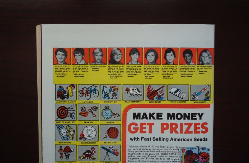 Action Comics #495 Blue Logo Variant NEAR MINT Condition (1979) Bad spine roll