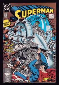 Superman #19 - Thaddeus Killgrave 1st appearance Signed by John Byrne (9.2) 1988