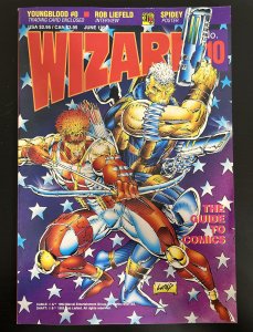 Wizard The Guide To Comics #10 NM Condition. Cable & Youngblood. Liefeld Art!