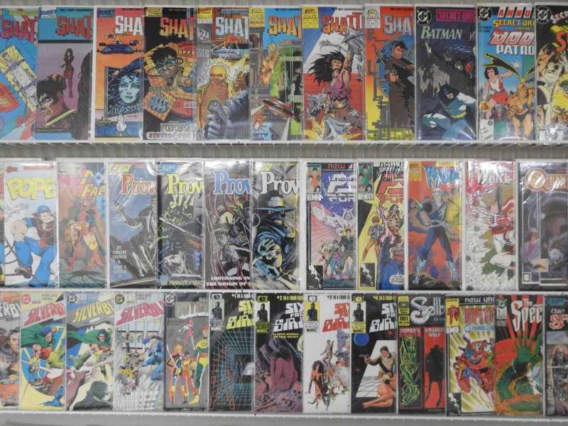 Huge Lot 130+ Comics W/ Marvel Handbook, Punisher War Zone+ Avg VF Condition!
